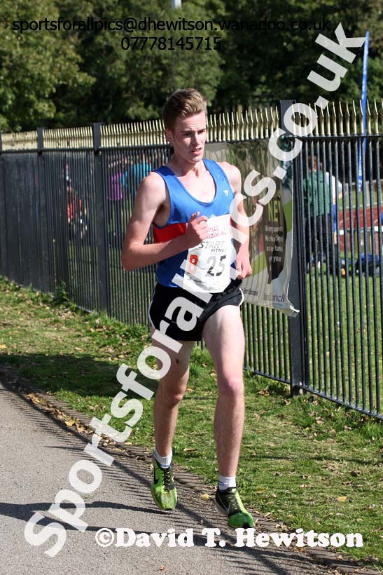 Mens under-17s, Northern Road Relays, Blackpool. Photo: David T. Hewitson/Sports for All Pics